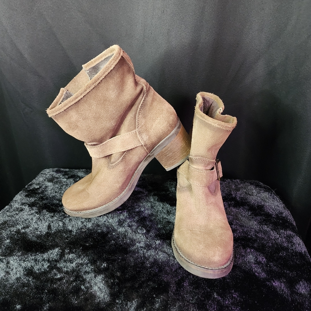 Eric Michael Made in Portugal Brown Size 38 Leather Ankle Boots